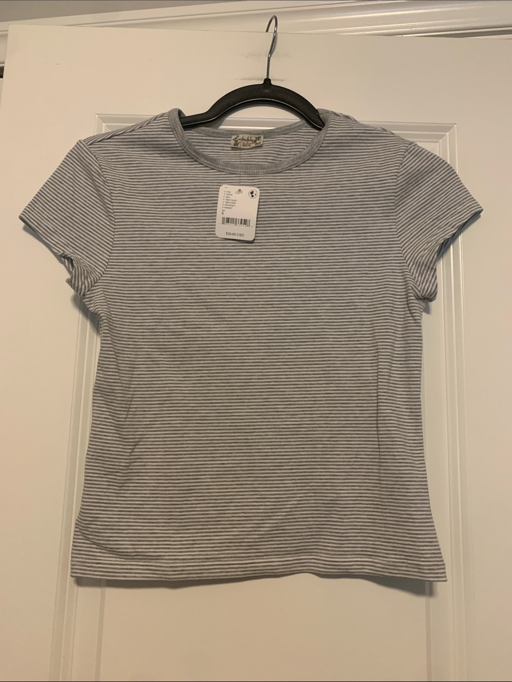 Free People Intimately Grey Haze Tee, Sz Small
NWT